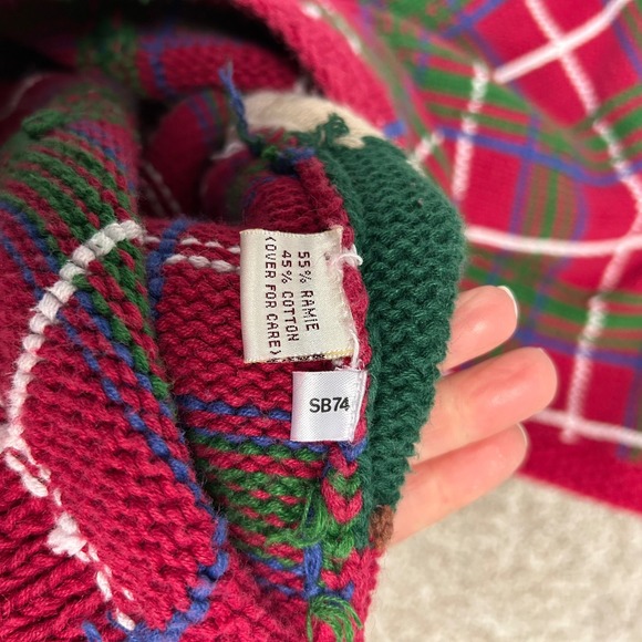 Vintage Susan Bristol Cardigan Sweater Women Size Medium 90s Outdoor Camping - Picture 7 of 8